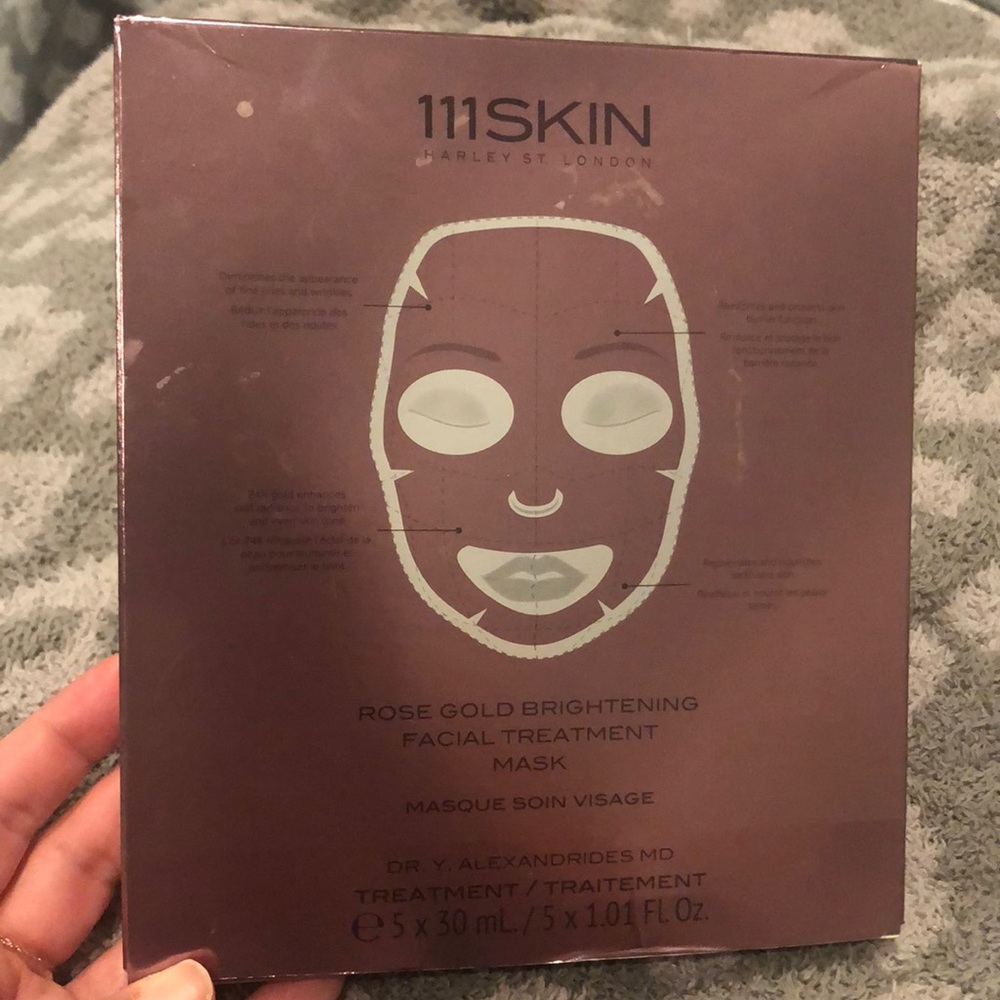 111skin Harley st London facial mask